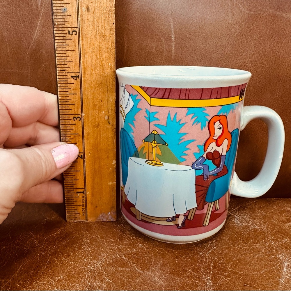 Vintage Jessica Rabbit Ceramic Coffee Mug 80s Roger Rabbit Movie - Picture 5 of 7